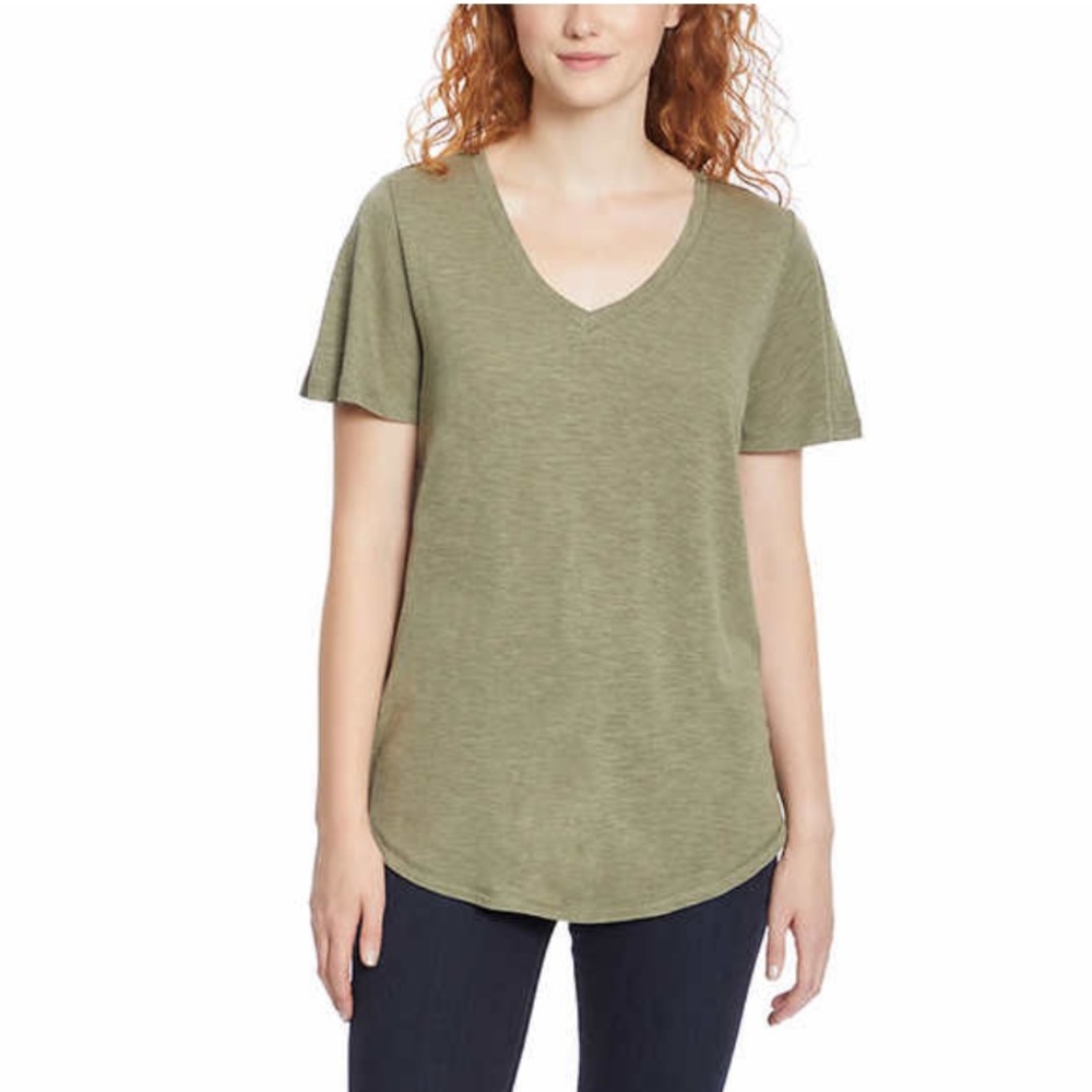 NWT Jessica Simpson Ladies' Flutter Sleeve Tee